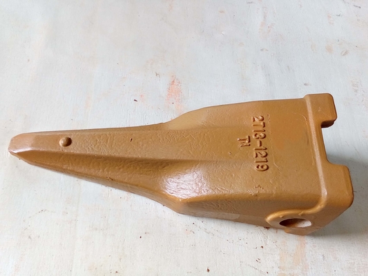 Diente de tigre de Daewoo 2713-1219TL Material duradero para máquinas de movimiento de tierra de Daewoo