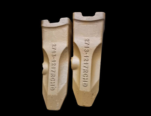 El cubo de los dientes del cubo de Daewoo de la marca de la NOTA TIG® inclina el diente 2713-1217 con el material durable para las máquinas móviles de la tierra de Daewoo