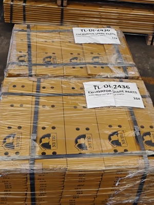 NB TIG Marca Material de Mn alto JCB Cubo trasero Cuchilla de corte, cuchillas de JCB de doblado único para cargador