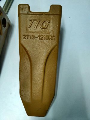 Dientes de forja Daewoo cubo dientes de cubo puntas 2713-1219 diente con material duradero para las máquinas de movimiento de tierra Daewoo