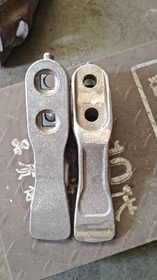 Dientes resistentes al desgaste JCB Hidromek 102S y cortadores laterales 81010605 81010630 81010640Material de acero aleado