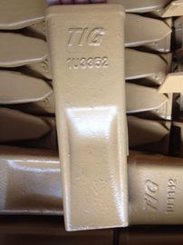 Diente de los dientes 1U3352 del cubo de   320 de los dientes de TIG Brandcasting y diente 1U3352RC para la familia de 320 J350 con acero de carbono