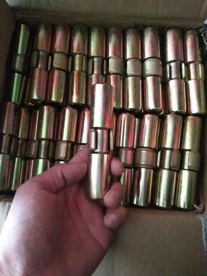 P60 Excavadora bucket lock pin con milla de acero zincado superficie de oxígeno negro