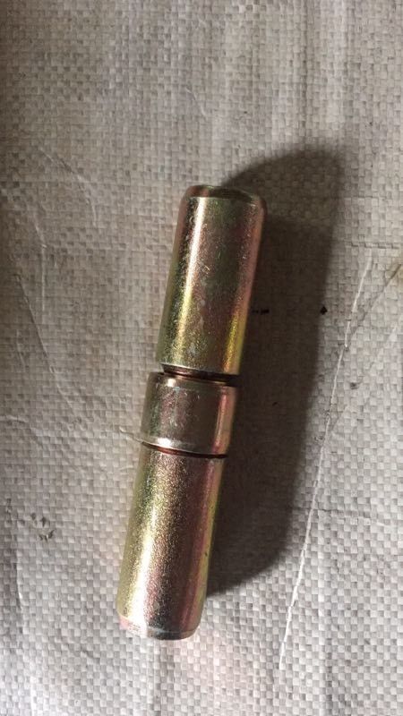 P60 Excavadora bucket lock pin con milla de acero zincado superficie de oxígeno negro