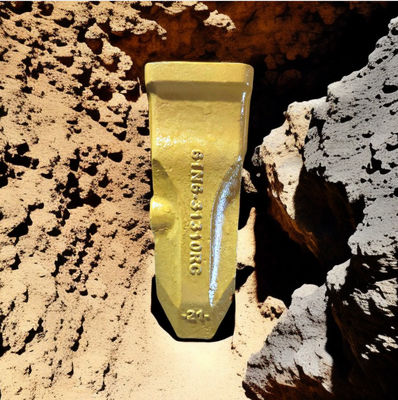 TIG Brand Factory Hyundai Style Bucket Teeth para el 61N6-31310RC para el hyundai R255 con garantía GET contra roturas