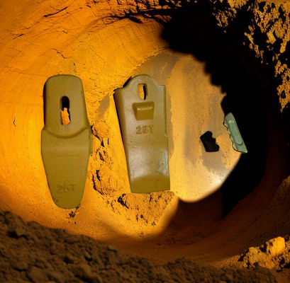 Extremidades de perforación del cubo de la perforación de Bucket Rock Tooth del excavador de los dientes 25T de TIG Brand