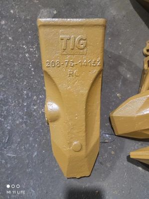 Extremidades del cubo de los dientes del cubo de KOMATSU PC400 de la marca de la NOTA TIG® 208-70-14152 con el material durable para la mudanza de la tierra
