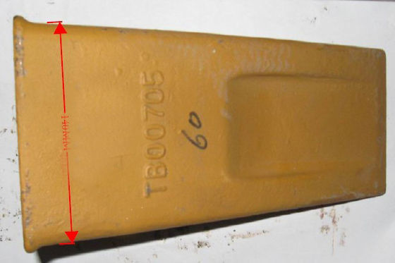 Dientes del cubo del bastidor de la marca del TIG para las extremidades del cubo de los dientes del cubo del diente Tb00705 de Hitachi EX200 para la máquina de Hitachi