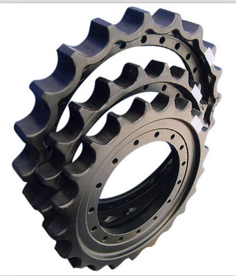 Piezas negras de Sprocket Wheel Undercarriage del excavador del color