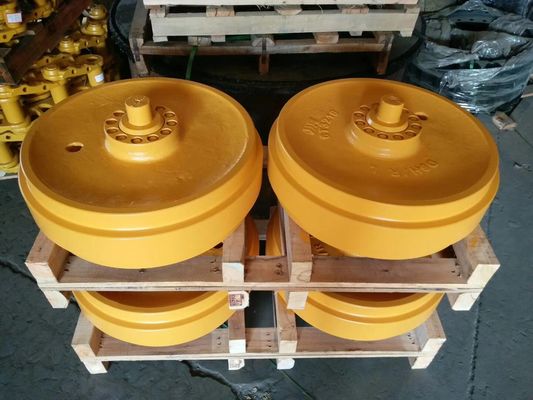 El tren de aterrizaje de la niveladora parte la rueda loca delantera para D5G, piezas del material de construcción